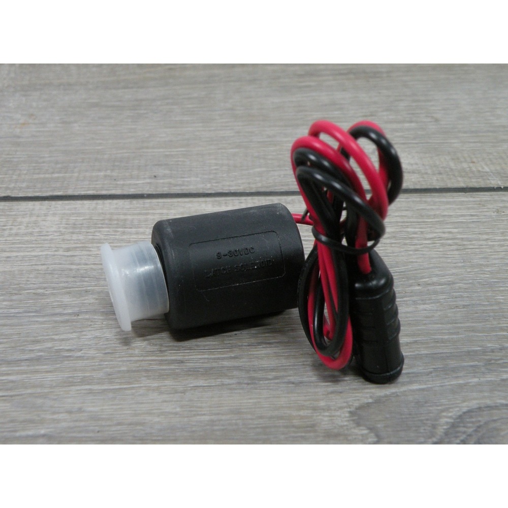 Latching Solenoid 9-30VDC Electronic Component W/ 2-Pin Connector